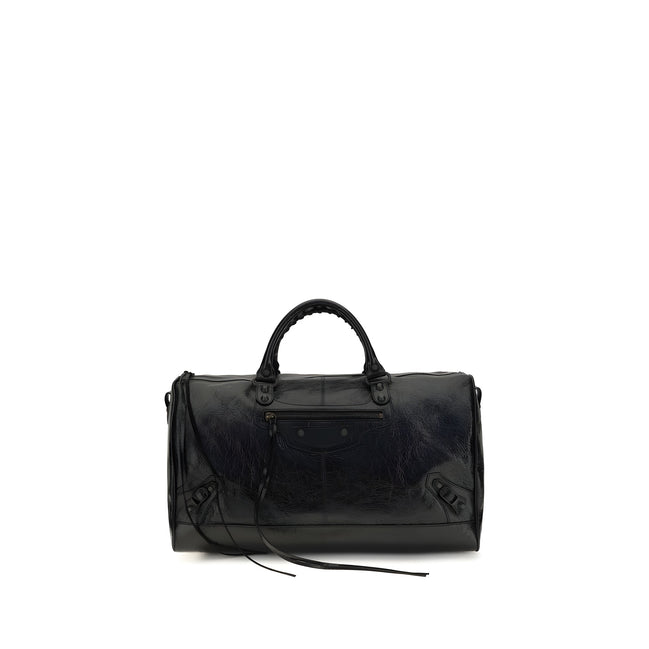 Balenciaga Black Lamb Ovis Aries Shoulder Bag