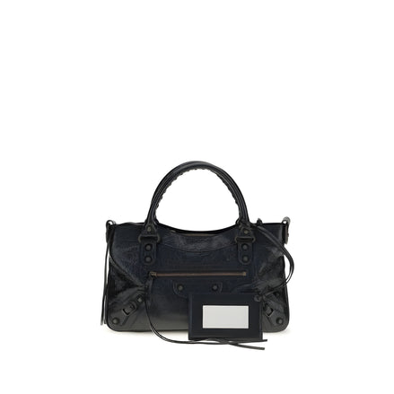 Balenciaga Black Leather Shoulder Bag