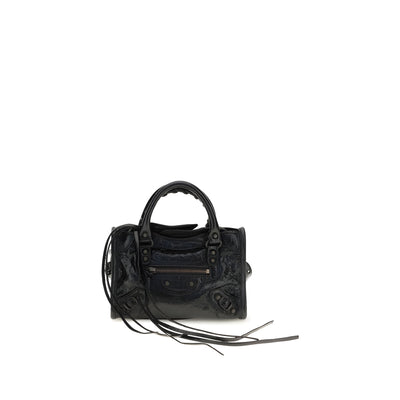 Balenciaga Black Lambskin Handbag