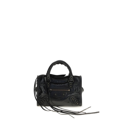Balenciaga Black Lambskin Handbag
