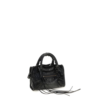 Balenciaga Black Lambskin Handbag
