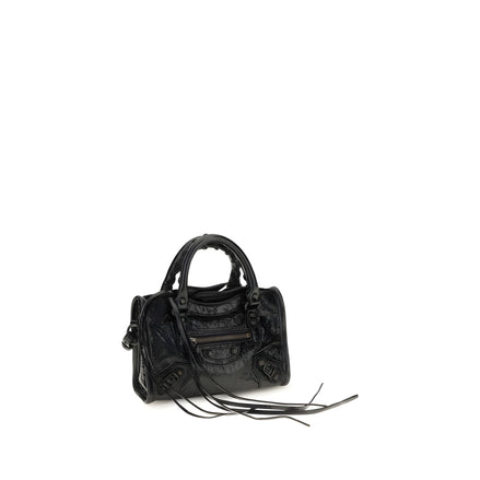 Balenciaga Black Lambskin Handbag
