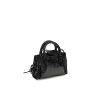 Balenciaga Black Lambskin Handbag