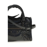 Balenciaga Black Lambskin Handbag