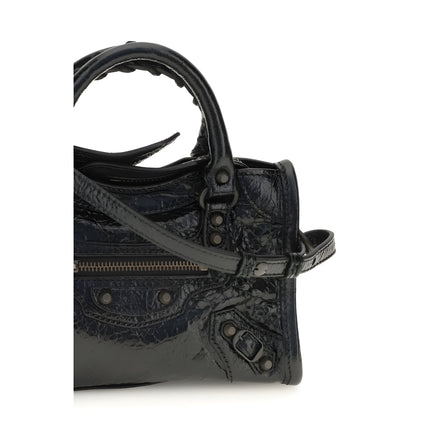 Balenciaga Black Lambskin Handbag