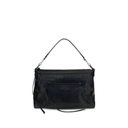 Balenciaga Black Lambskin Medium Shoulder Bag