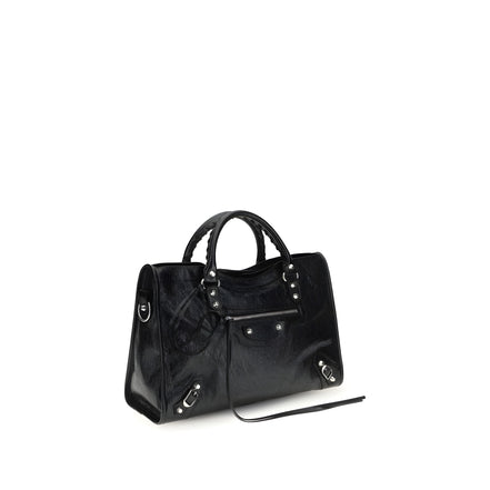 Balenciaga Black Lambskin Shoulder Bag