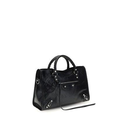 Balenciaga Black Lambskin Shoulder Bag