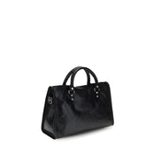 Balenciaga Black Lambskin Shoulder Bag