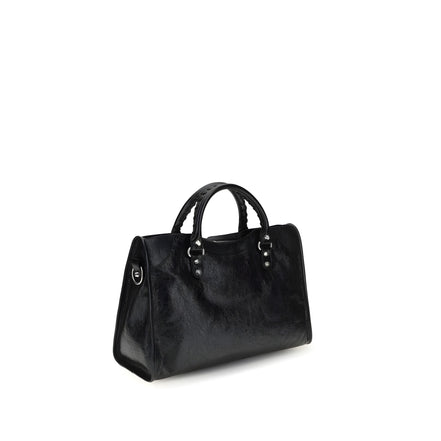Balenciaga Black Lambskin Shoulder Bag