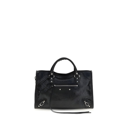 Balenciaga Black Lambskin Shoulder Bag