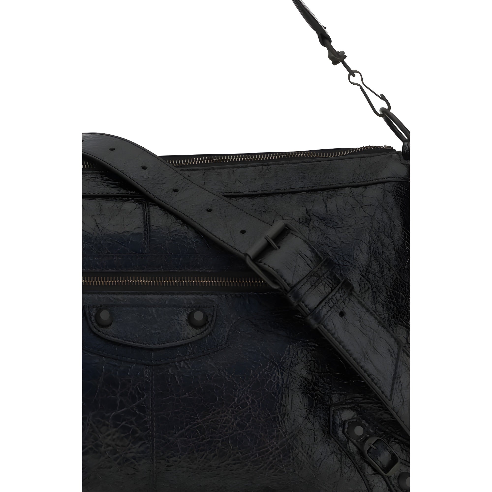 Balenciaga Black Lambskin Shoulder Bag