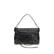 Balenciaga Black Lambskin Shoulder Bag