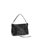 Balenciaga Black Lambskin Shoulder Bag