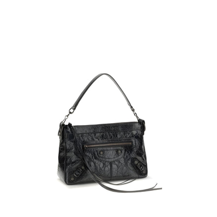 Balenciaga Black Lambskin Small Shoulder Bag