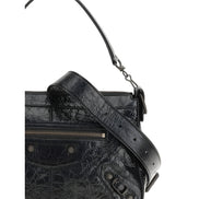 Balenciaga Black Lambskin Small Shoulder Bag