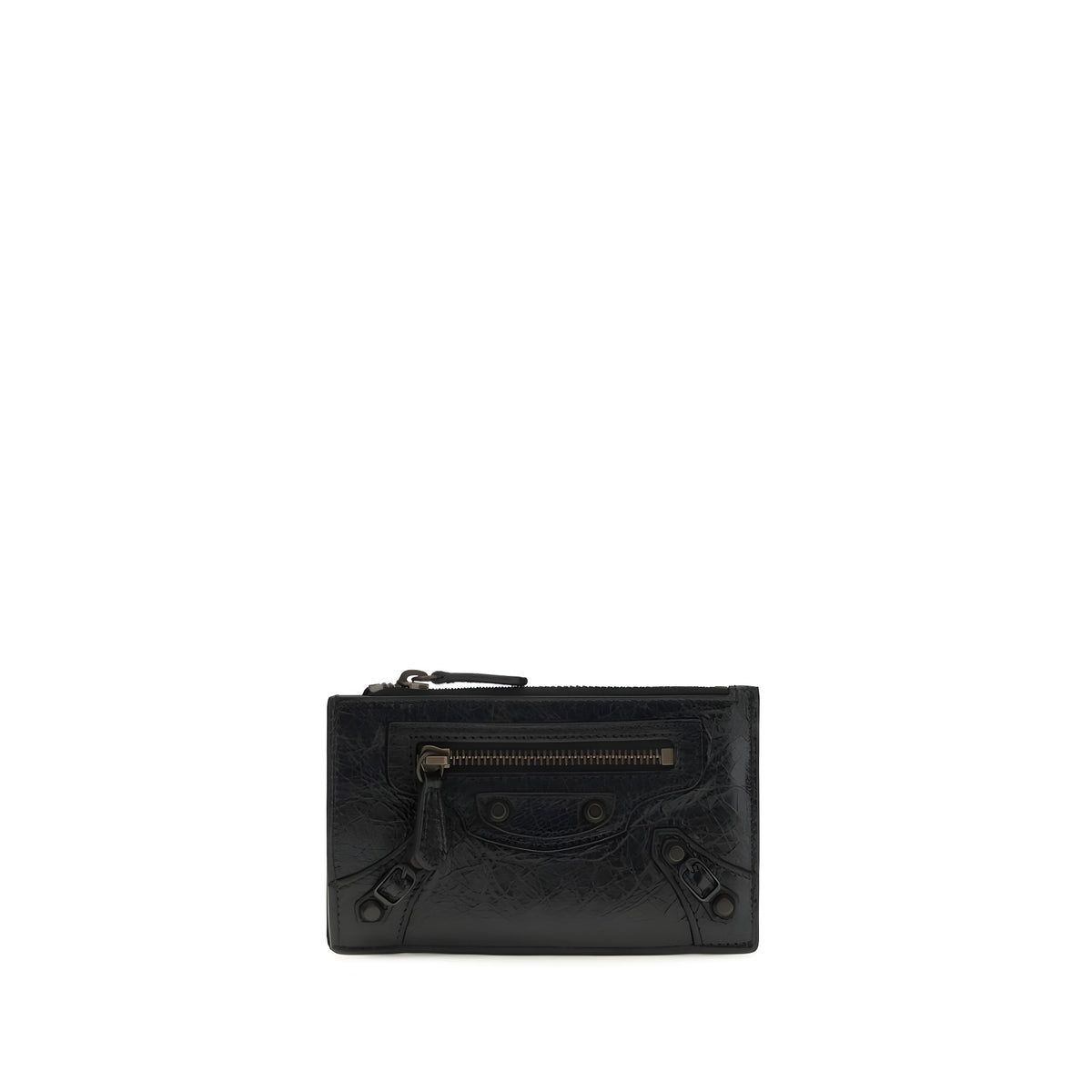 Balenciaga Black Lambskin Wallet