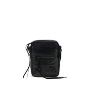 Balenciaga Black Leather Shoulder Bag