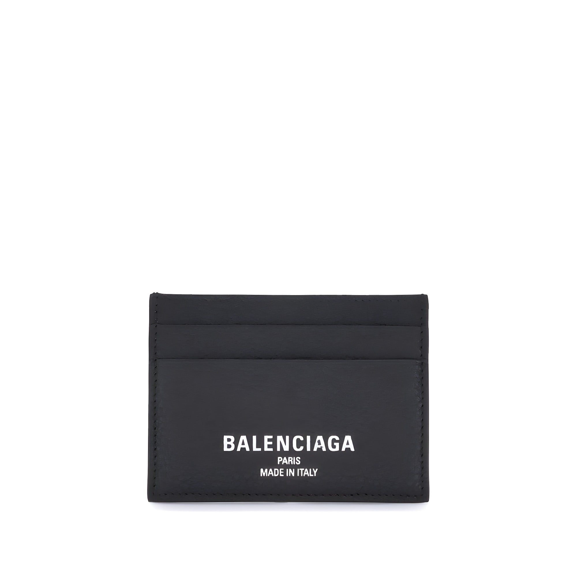 Balenciaga Black Leather Wallet