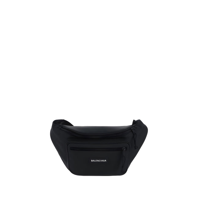 Balenciaga Black Nylon Belt Bag