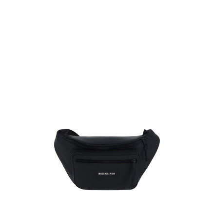 Balenciaga Black Nylon Belt Bag