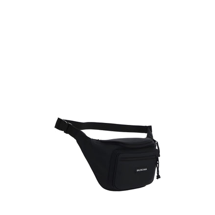 Balenciaga Black Nylon Belt Bag