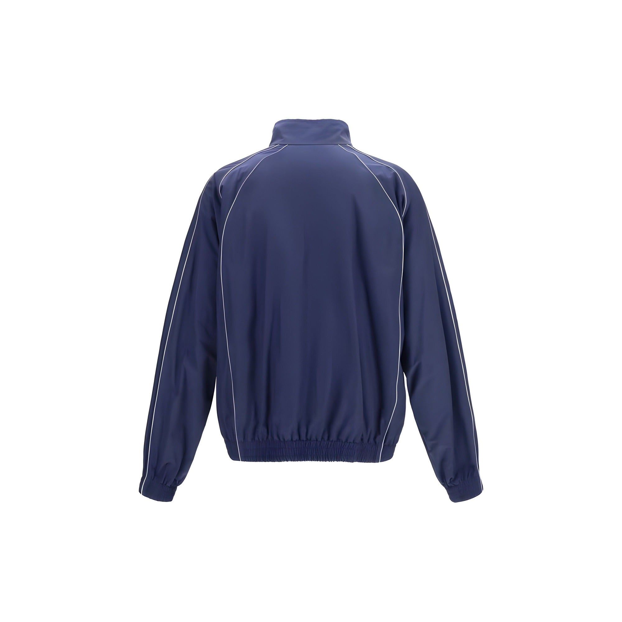 Balenciaga Blue Cotton Shell Jacket