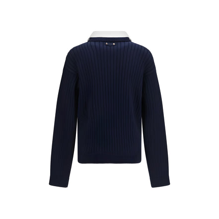 Balenciaga Blue Cotton Sweatshirt