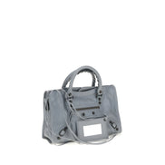 Balenciaga Blue Lambskin Shoulder Bag