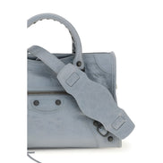 Balenciaga Blue Lambskin Shoulder Bag