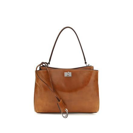 Balenciaga Brown Leather Handbag