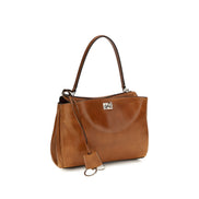 Balenciaga Brown Leather Handbag