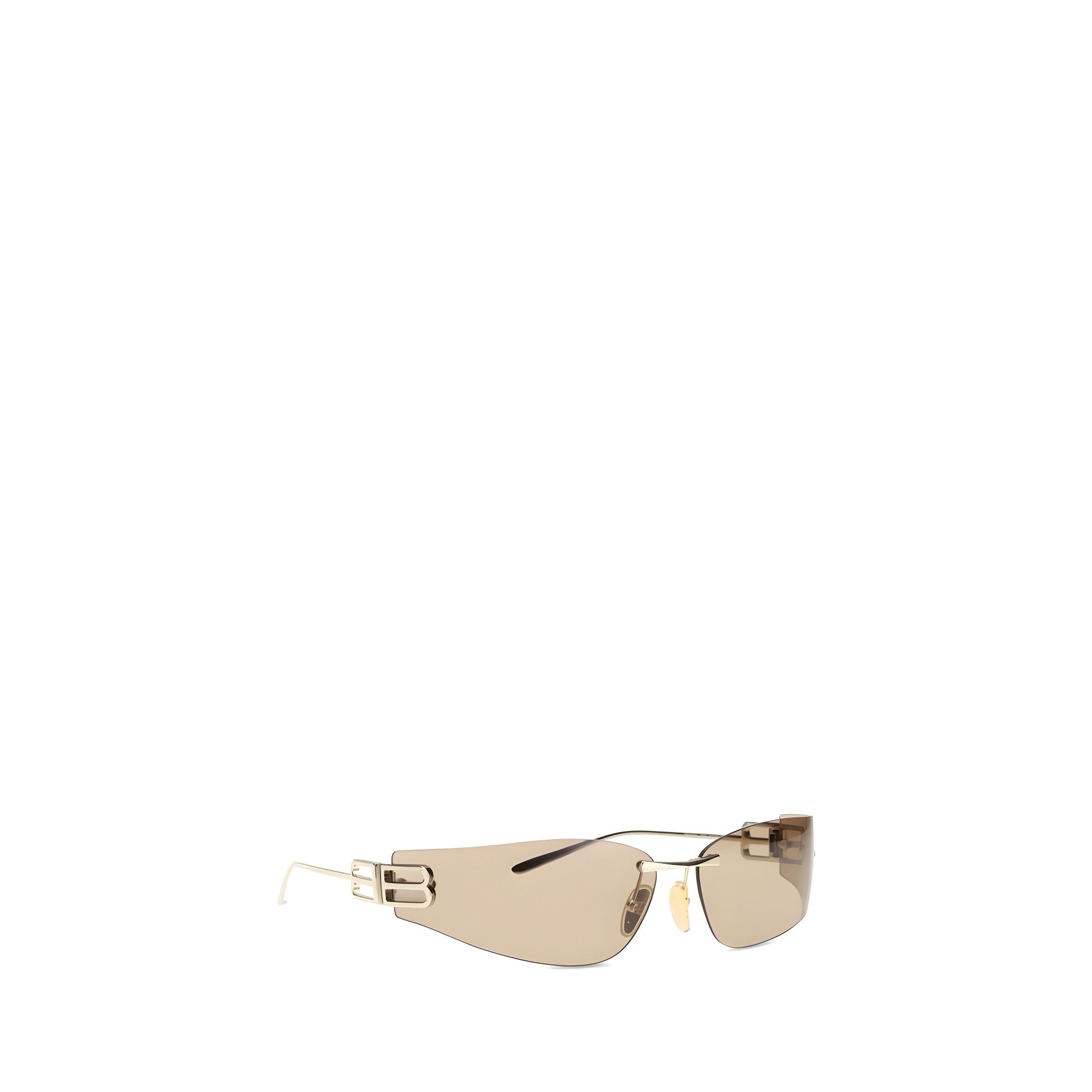 Balenciaga Gold Sunglasses