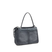 Balenciaga Gray Calf Leather Shoulder Bag