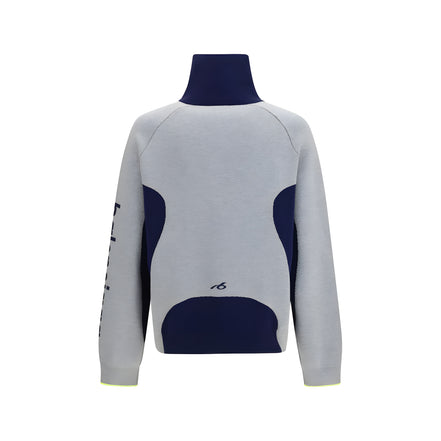 Balenciaga Gray Cotton Sweatshirt