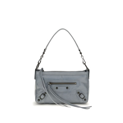 Balenciaga Gray Leather Handbag