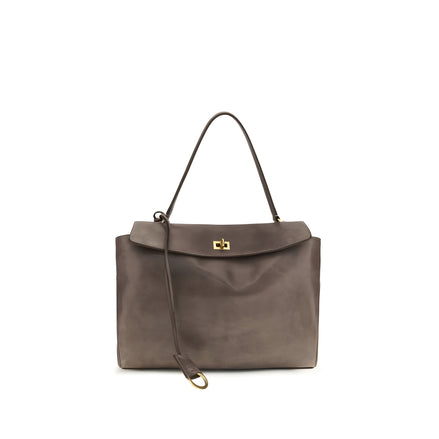 Sac à bandoulière Balenciaga gris en agneau Ovis Aries Aries