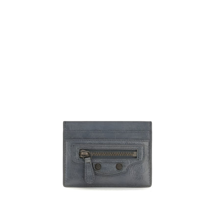 Balenciaga Gray Leather Wallet