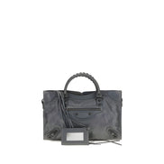Balenciaga Gray Lambskin Shoulder Bag
