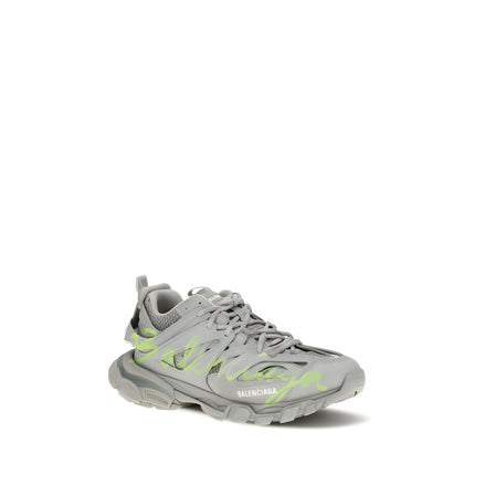 Baskets de sport Balenciaga en polyester gris