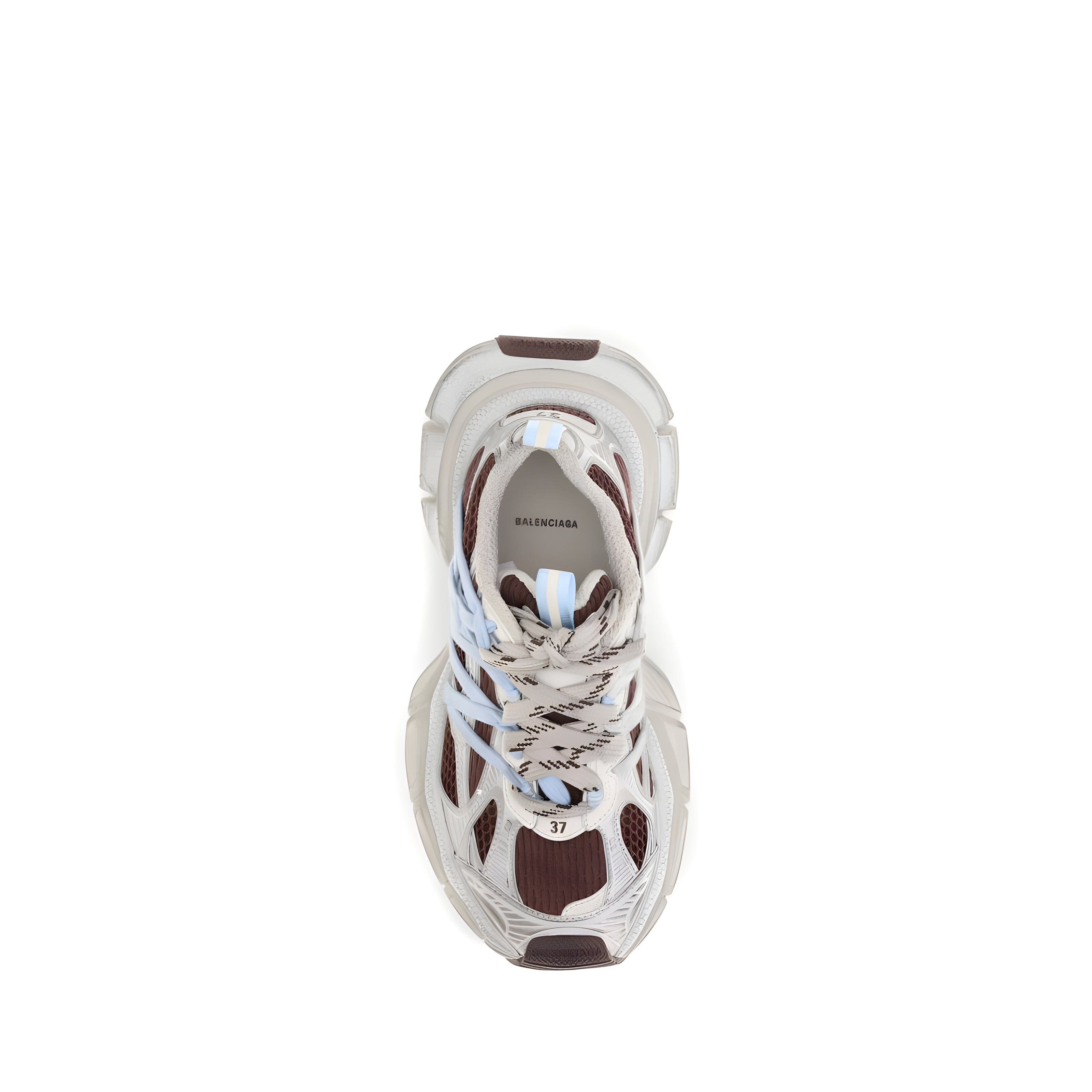 Balenciaga Multicolor Polyurethane Athletic Sneakers