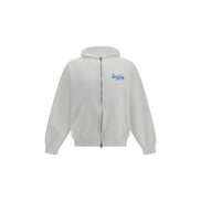 Balenciaga White Cotton Sweatshirt