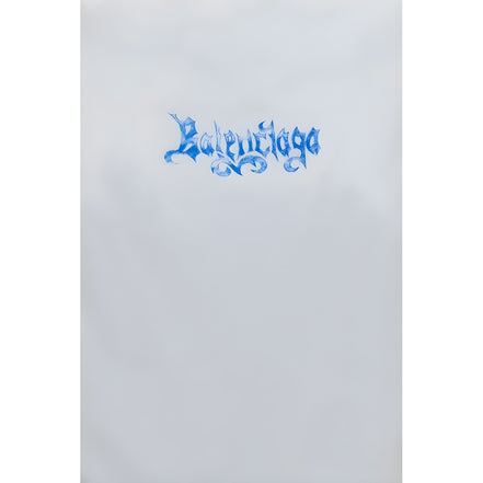 Balenciaga White Cotton T-Shirt