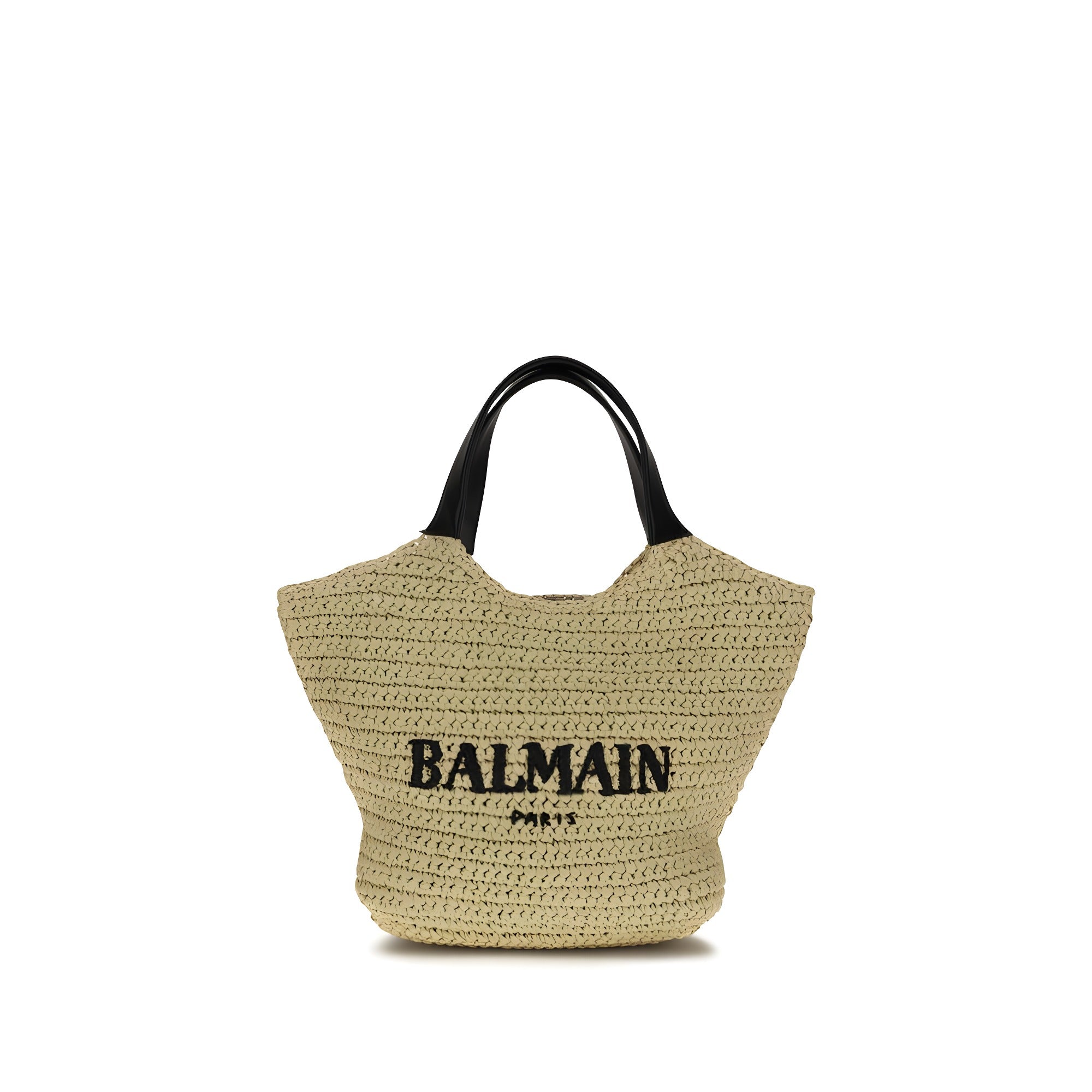 Balmain Beige Viscose Shoulder Bag
