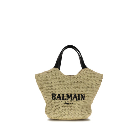 Balmain Beige Viscose Shoulder Bag