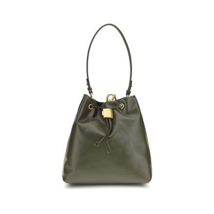 Balmain Bicolor Calf Leather Backpack