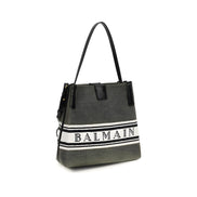 Balmain Bicolor Cotton Backet Bag