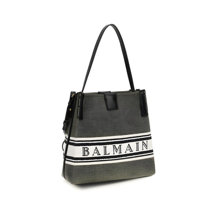 Balmain Bicolor Cotton Backet Bag