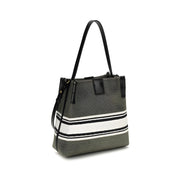 Balmain Bicolor Cotton Backet Bag