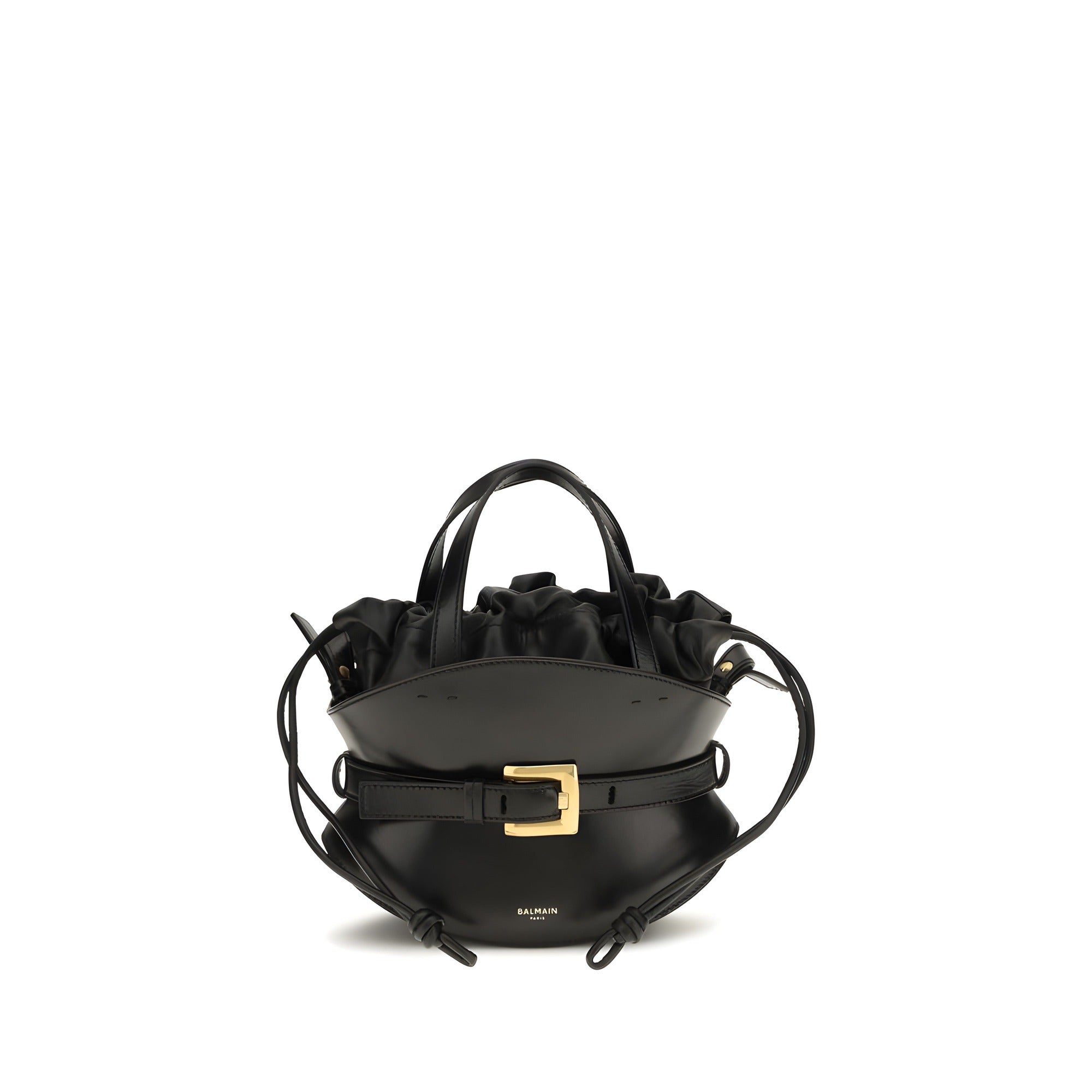 Balmain Black Shuffle Mini Shoulder Bag